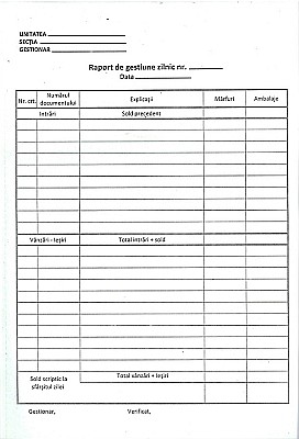 GOL RAPORT GESTIUNE ZILNIC AUTOCOPIATIV A4 [1]