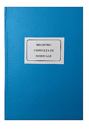 HARTIE PRODUSE DIN HARTIE - GOL REGISTRU CONSULTATII MEDICALE 100F