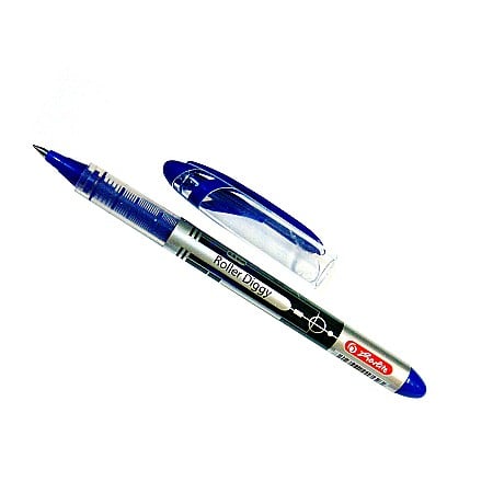 INSTRUMENTE DE SCRIS - HE ROLLER LIQUID DIGGY 0.5MM HERLITZ ALBASTRU 9476550/9480610