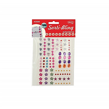 HOBBY - ADA ACCESORII DACO AD205 SORTI BLING 100/SET