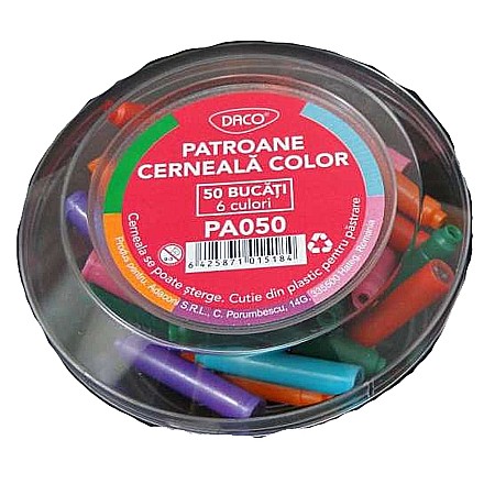 Cerneala/ Cartuse cerneala - ADA PATROANE CERNEALA COLOR DACO 50/SET PA050