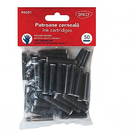 RECHIZITE SCOLARE - ADA PATROANE CERNEALA DACO STANGACI 50/SET PA051