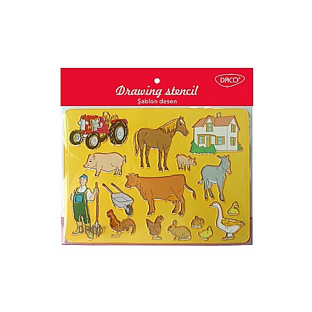 ARTICOLE COPII - ADA SABLON DESEN DACO FERMA 25*20CM SB002F