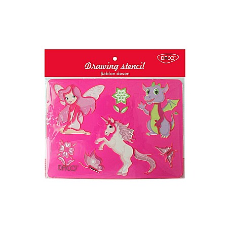 ARTICOLE COPII - ADA SABLON DESEN DACO UNICORNI 25*20CM SB002U