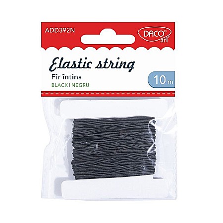 HOBBY - ADA ELASTIC DACO NEGRU 10M AD392N