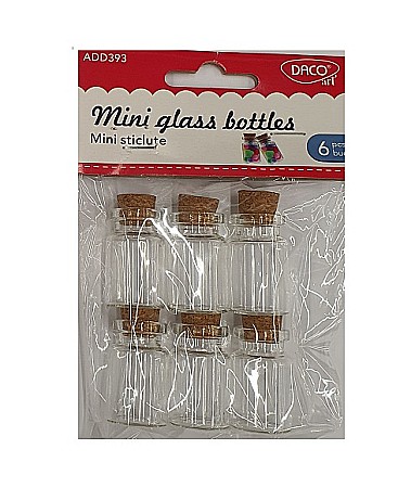 HOBBY - ADA STICLA CU DOP DE PLUTA DACO 4CM 6/SET AD393