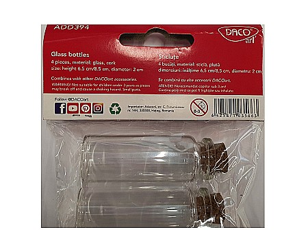 ADA STICLA CU DOP DE PLUTA DACO 6.5CM 4/SET AD394 [1]