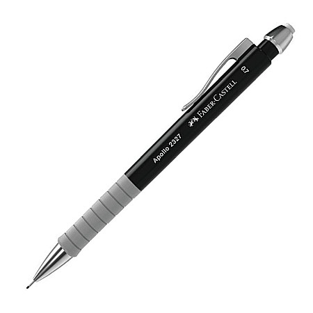 Creioane mecanice - LEC CREION MECANIC FABER APOLLO 0.7MM FC232704 NEGRU