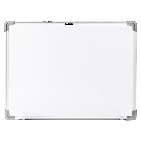 LEC WHITEBOARD MAGNETIC 45*60 CM DELI RAMA ALUMINIU DLE39032A [1]