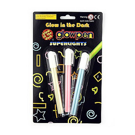 INSTRUMENTE DE SCRIS - ROB PIX 14CM GLOW IN THE DARK 3/SET 11907