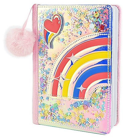 ROB JURNAL CU PUF A5 RAINBOW 13046 [0]