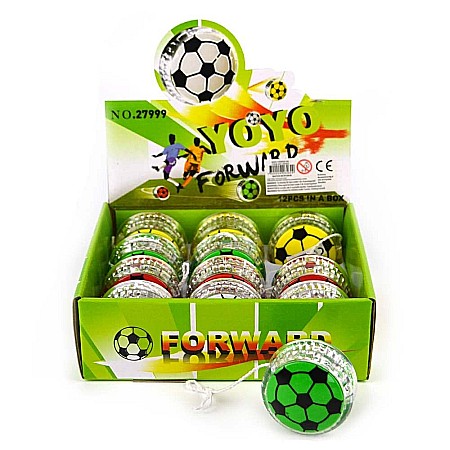 Articole Funny - ROB JUCARIE YOYO FOOTBALL 5.5CM CULORI ASORTATE 26462