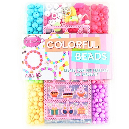 Seturi Creative pentru Copii - ROB SET CREATIV BIJUTERII BRATARI SI MARGELE 19CM 30462