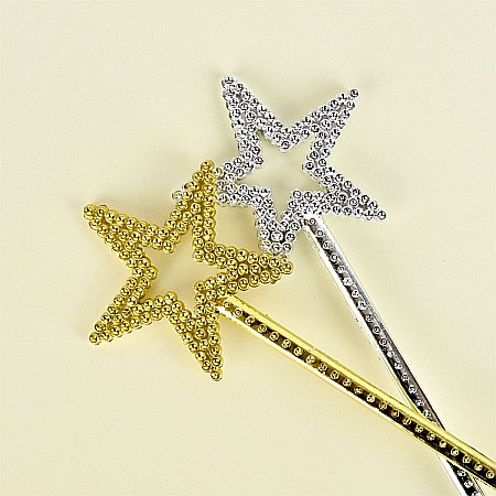 ROB BAGHETA MAGICA PARTY 34CM GLITTER FORMA STEA 31041 [1]