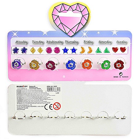 ROB STICKERE PENTRU BIJUTERII SI CERCEI 7 ZILE 33657 [0]