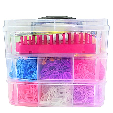 Seturi Creative pentru Copii - ROB SET ELASTIC BRATARI 3000 PIESE 35017