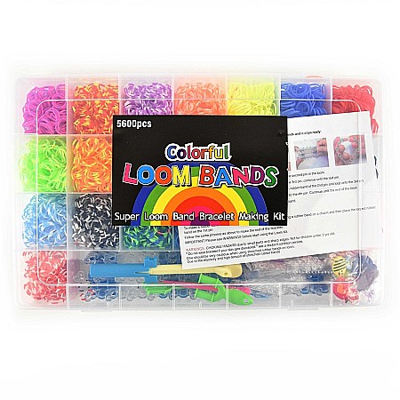 Seturi Creative pentru Copii - ROB SET ELASTIC BRATARI 5600 PIESE 35028