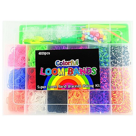 Seturi Creative pentru Copii - ROB SET ELASTIC BRATARI 4800 PIESE 35053