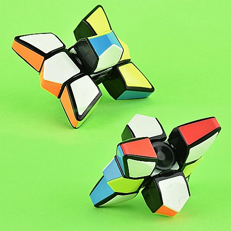 Jucarii Educative - ROB CUB RUBIK SPINNER 10CM 50504