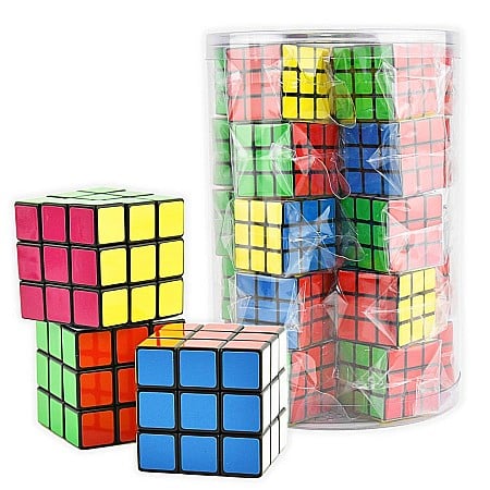 Jucarii Educative - ROB CUB RUBIK 3x3x3 3.5CM 50838