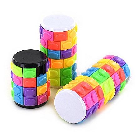 Jucarii Educative - ROB PUZZLE CILINDRIC ROTATIV DIVERSE MODELE 50864