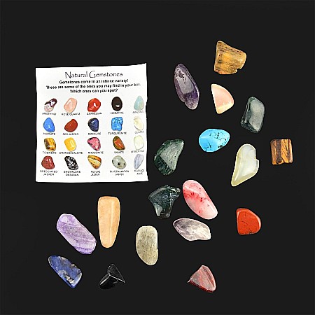 Pietre Pretioase - ROB PIETRE PRETIOASE 1-2CM MIX 20/SET 50889