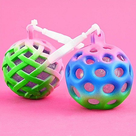 MIJLOACE DE PREZENTARE - ROB BRELOC CHEI 6CM MINGE SQUISHY 52096
