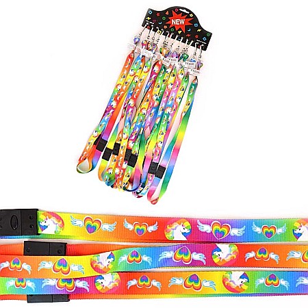 Breloc/ Inel chei, Eticheta bagaje - ROB BRELOC CHEI SNUR UNICORN CURCUBEU 51CM 52547