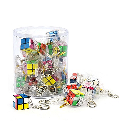 Breloc/ Inel chei, Eticheta bagaje - ROB BRELOC CHEI 2.5CM CUB RUBIK 52833