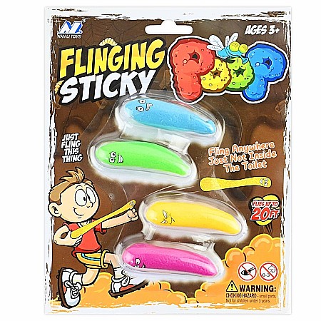 ROB FIGURINA POOP SLINGSHOT 6CM 4/SET CULORI ASORTATE 80178 [1]