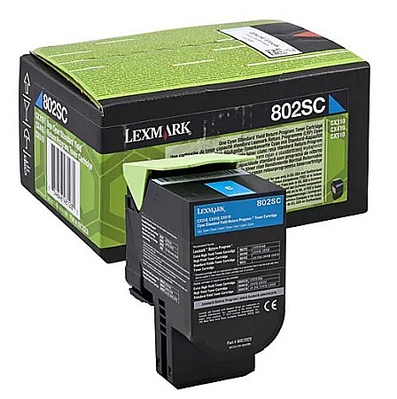LEXMARK - NEO TONER LEXMARK 80C2SC0 CYAN 802SC ORIGINAL