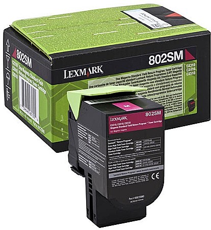 LEXMARK - NEO TONER LEXMARK 80C2SM0 MAGENTA 802SM ORIGINAL