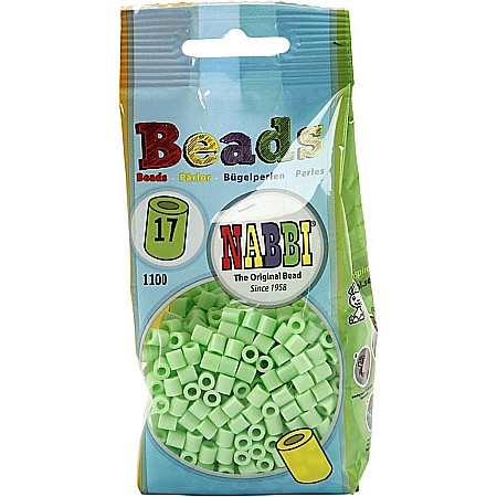 CC MARGELE FUZIBILE 5*5*2.5MM 1100/SET VERDE PASTEL 751170/32252 [2]