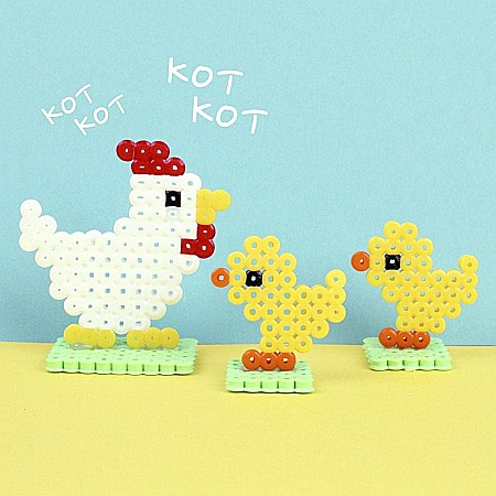 CC PLANSETA PATRATA PENTRU MARGELE FUZIBILE 15*15CM TRANSPARENTA 75310 [5]