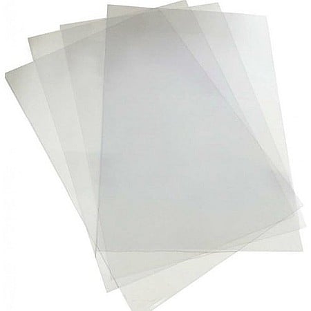 EX COPERTA PLASTIC INDOSARIERE A4 TRANSPARENT 150 MICRONI 42741E