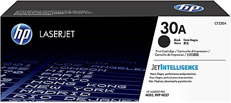 CONSUMABILE IMPRIMANTE - TONER HP 30A CF230A NEGRU 1600 PAGINI ORIGINAL
