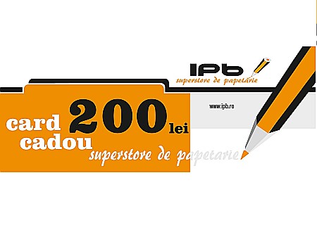 VOUCHERE CADOU IPB - CARD CADOU 200 LEI