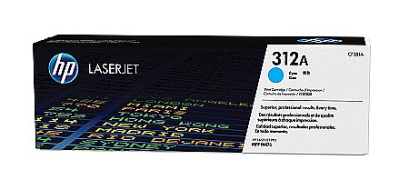 HP/ KYOCERA - HP TONER CF381A ORIGINAL CYAN