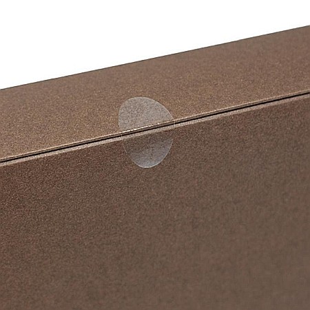 ROM Etichete sigilare transparente adeziv permanent, 30*30 mm, 4600 etichete/ rola 410911 [3]