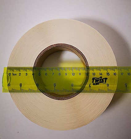 ROM Etichete sigilare transparente adeziv permanent, 30*30 mm, 4600 etichete/ rola 410911 [5]