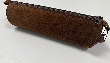 LAM ETUI CILINDRIC PIELE NATURALA/VELUR DIVERSE CULORI [6]