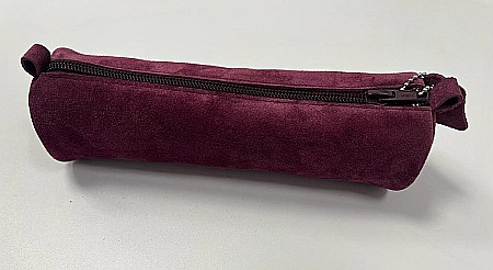 LAM ETUI CILINDRIC PIELE NATURALA/VELUR DIVERSE CULORI [8]