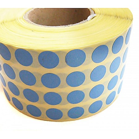 ROM ROLA PRET BULINE MICI 10*10 MM 17320 ETICHETE/ ROLA COLOR [7]