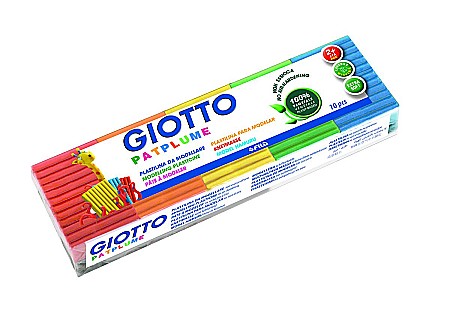 RECHIZITE SCOLARE - FIL PLASTILINA GIOTTO PATPLUME VEGETALA 50G 10/SET 513300