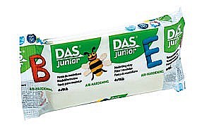 Pasta pentru modelaj - FIL PLASTILINA MODELAJ INTARIRE LA AER DAS JUNIOR ALB 100GR 349307