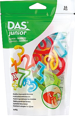 Forme Turnare, Modelare - FIL KIT INSTRUMENTE MODELAJ DAS JUNIOR FORMA CIFRE 16/SET 687600