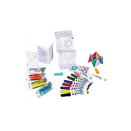 KIT PLASTILINA+CARIOCI GIOTTO BEBE MY FIRST NUMBERS 478600 [1]