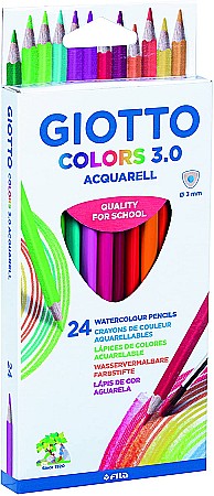 FIL CREIOANE COLORATE GIOTTO AQUARELL 24/SET 277200 [2]