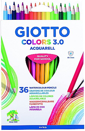 RECHIZITE SCOLARE - FIL CREIOANE COLORATE GIOTTO AQUARELL 36/SET 277300