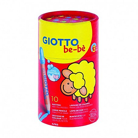 Produse nontoxice destinate copiilor sub 3 ani - CREIOANE COLORATE GIOTTO BEBE 10/SET 479400